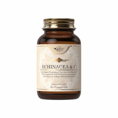 Sky Echinacea 250mg & Vitamin C 500mg 60 Capsules